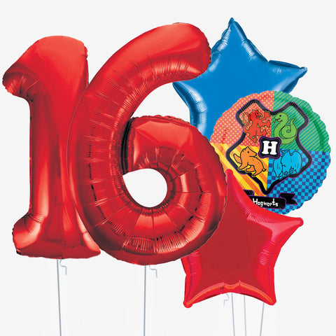 Harry Potter & Number Balloons - Box Balloons