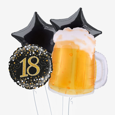 Birthday Cheers & Number Balloons | Box Balloons | Next-Day Balloon Delivery
