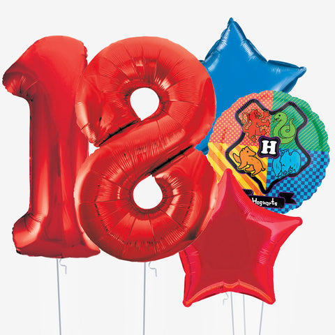 Harry Potter & Number Balloons - Box Balloons