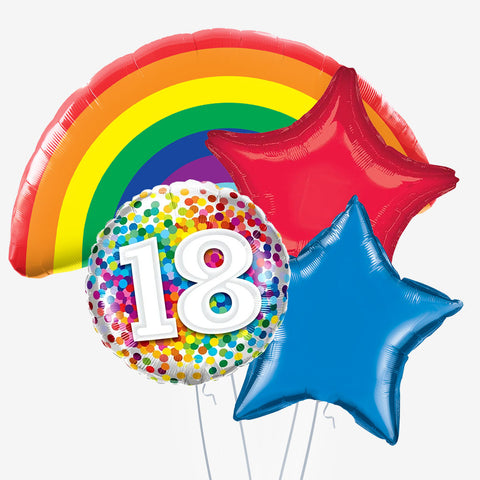Rainbow Ages Balloons - Box Balloons