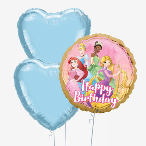 Princess Heart Number Balloons | Box Balloons | Next-Day Balloon Delivery