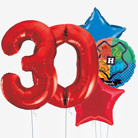 Harry Potter & Number Balloons - Box Balloons