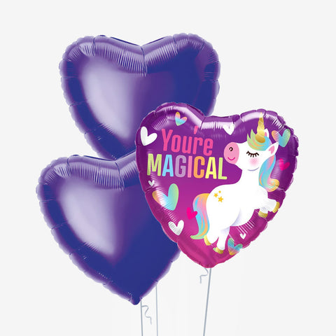 You’re Magical & Unicorn Number Balloons | Box Balloons | Next-Day Balloon Delivery