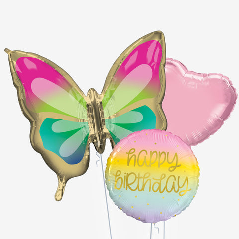 Butterfly Birthday Balloons