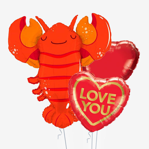 Be My Lobster Balloons - Box Balloons