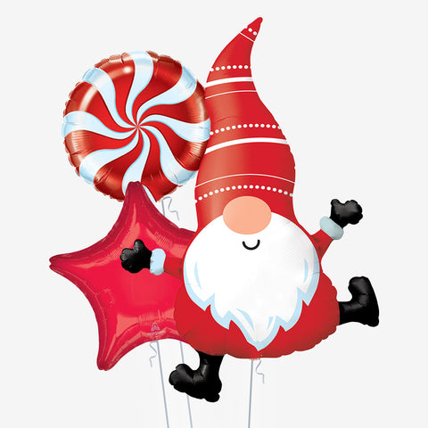 Christmas Gnome Balloons - Box Balloons