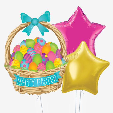 Easter Egg Basket Balloons | Box Balloons | Next-Day Balloon Delivery