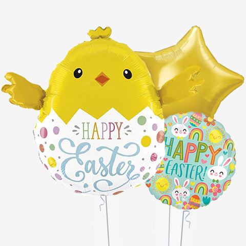 Hatching Chick Easter Balloons | Box Balloons | Next-Day Balloon Delivery