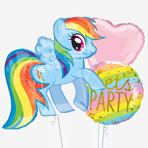 My Little Pony Rainbow Balloons | Box Balloons | Next-Day Balloon Delivery