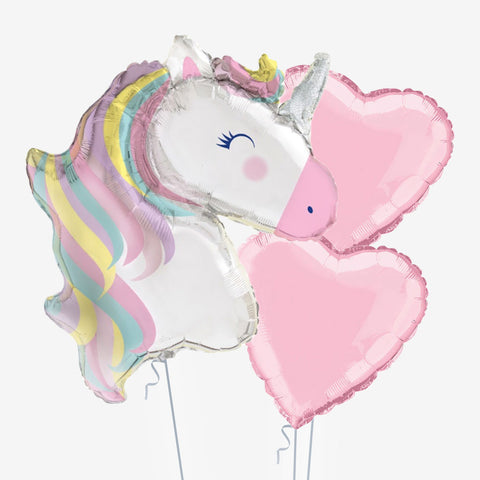 Pastel Unicorn Balloons | Box Balloons | Next-Day Balloon Delivery