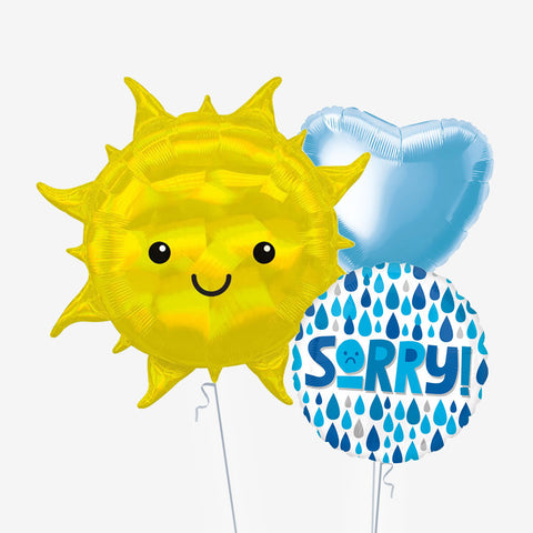 Sorry Sunshine Balloons - Box Balloons