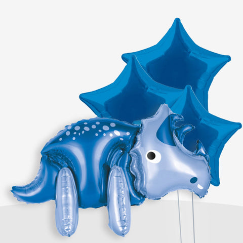 Triceratops Dinosaur Balloons - Box Balloons