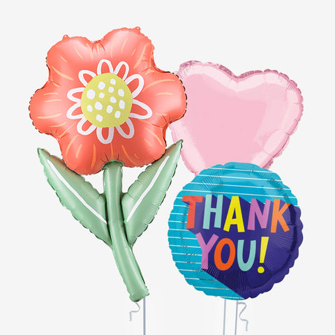 Thank You Flower Balloons | Box Balloons | Next-Day Balloon Delivery