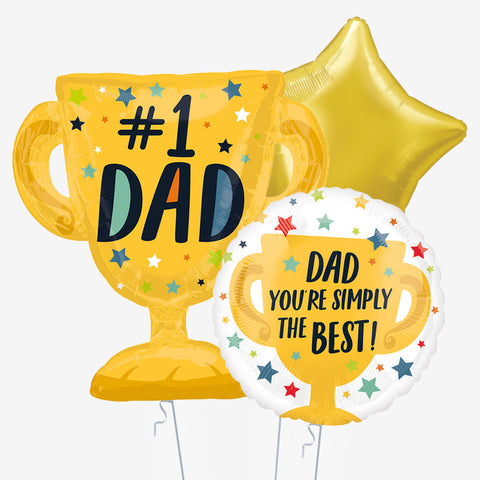 You’re the Best Dad Balloons | Box Balloons | Next-Day Balloon Delivery