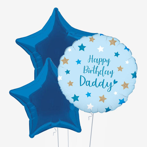 Happy Birthday, Daddy & Number Balloons | Box Balloons | Next-Day Balloon Delivery