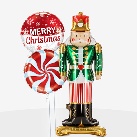 Nutcracker Christmas Balloons - Box Balloons