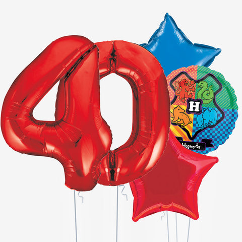 Harry Potter & Number Balloons - Box Balloons