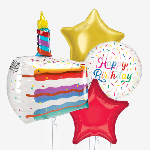 Birthday Cake Balloons | Box Balloons | Next-Day Balloon Delivery