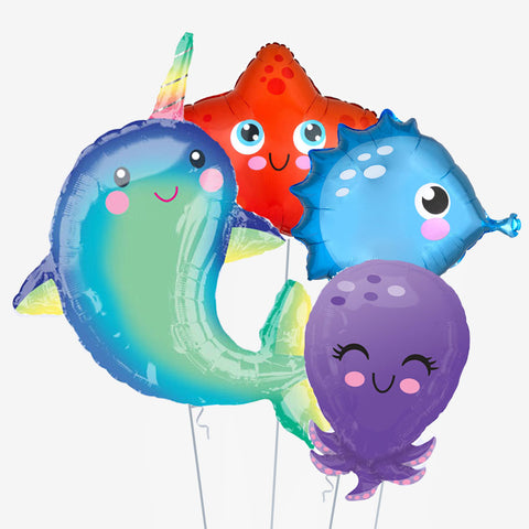 Under the Sea Balloons - Box Balloons