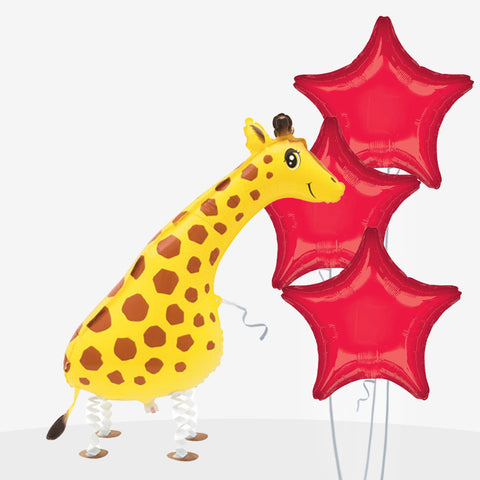 Walking Giraffe Balloons - Box Balloons