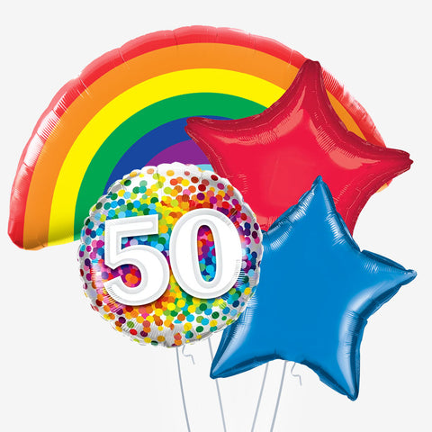 Rainbow Ages Balloons - Box Balloons