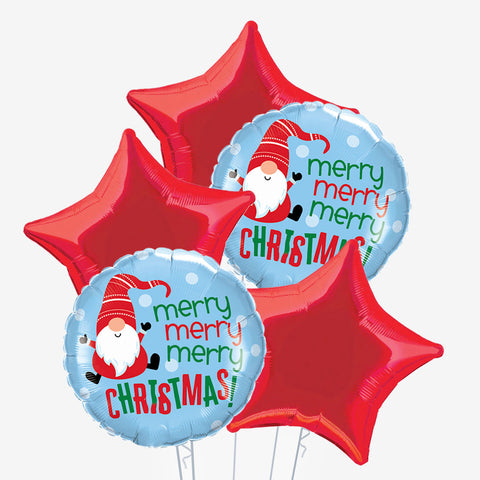 Ho Ho Ho Christmas Balloons - Box Balloons