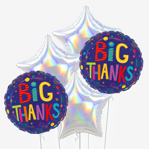 Big Thanks Balloons | Box Balloons | Next-Day Balloon Delivery