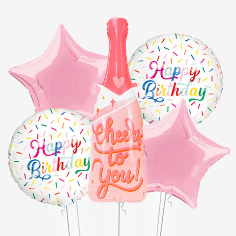 Cheers Birthday Balloons