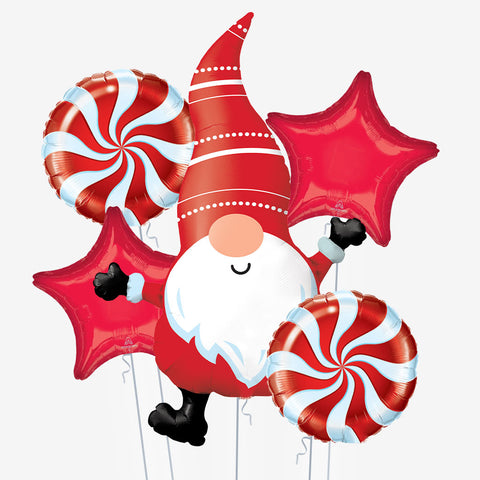 Christmas Gnome Balloons - Box Balloons