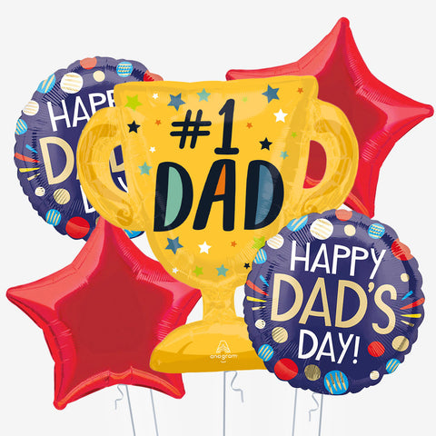 Father’s Day Trophy Balloons | Box Balloons | Next-Day Balloon Delivery