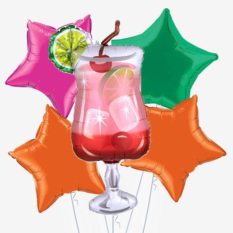 Gin Cocktail Balloons | Box Balloons | Next-Day Balloon Delivery