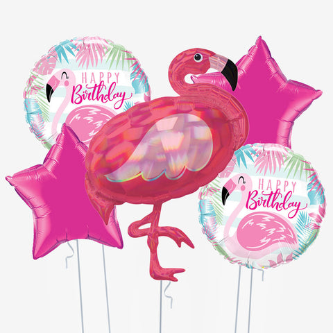 Hot Flamingo Balloons | Box Balloons | Next-Day Balloon Delivery