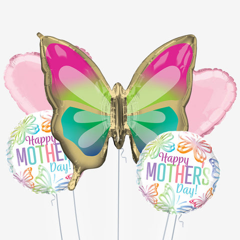 Mother's Day Butterfly Balloons | Box Balloons | Next-Day Balloon Delivery