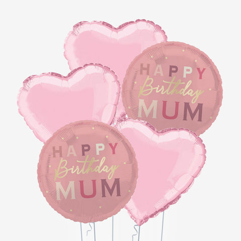 Mum Birthday Balloons - Box Balloons