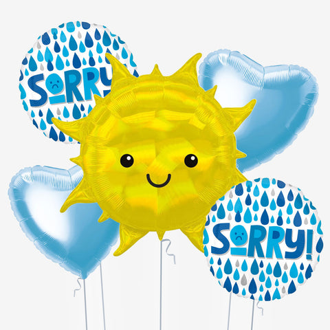 Sorry Sunshine Balloons - Box Balloons