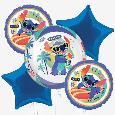 Lilo & Stitch Orb Balloons | Box Balloons | Next-Day Balloon Delivery