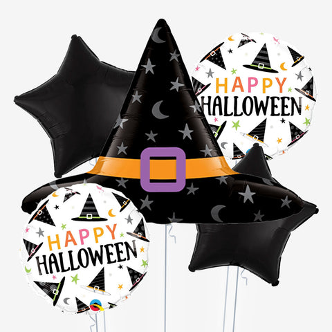 Trick Or Treat Witch Halloween Balloons | Box Balloons | Next-Day Balloon Delivery