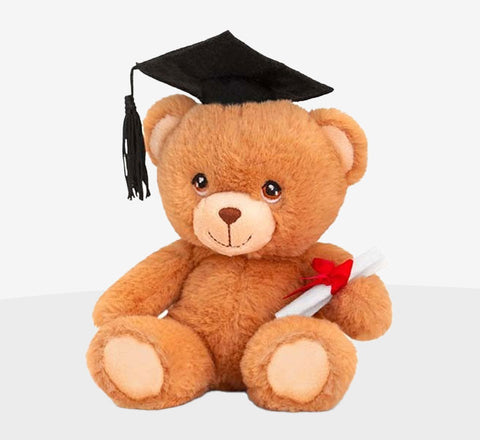 Graduation Teddy Bear - Box Balloons