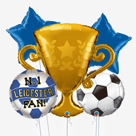 Leicester City Trophy Balloons - Box Balloons