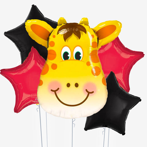 Happy Giraffe Balloons - Box Balloons