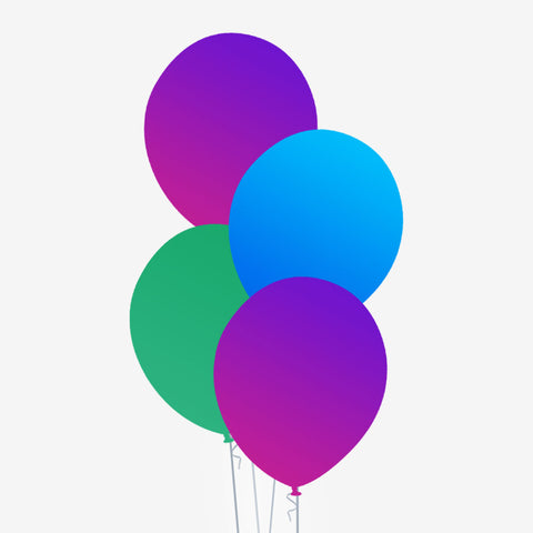 Latex Table Bunch Balloons - Box Balloons
