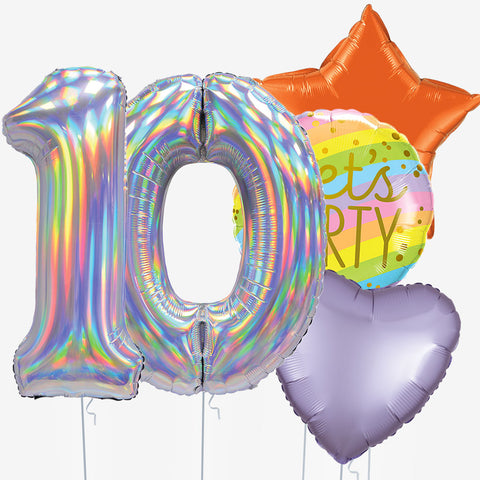 Let’s Party & Number Balloons