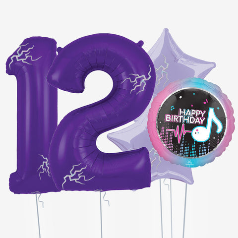 K Pop Inspired Birthday & Number Balloons