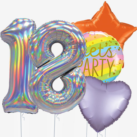 Let’s Party & Number Balloons