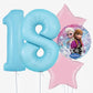 Frozen Birthday & Number Balloons