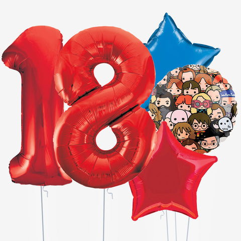 Harry Potter & Number Balloons