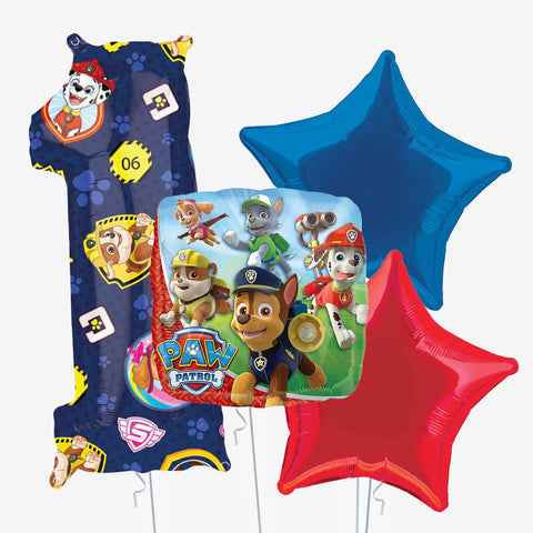 Paw Patrol & Number Balloons