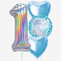 Mermaid Birthday & Number Balloons | Box Balloons | Next-Day Balloon Delivery