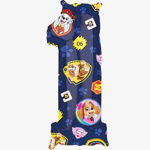 26" Paw Patrol Number Balloons