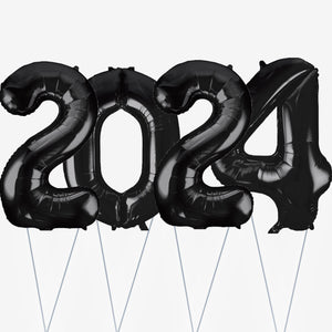 2024 Number Balloons